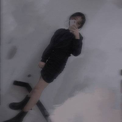 黑白模特