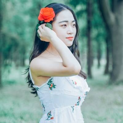 森系模特
