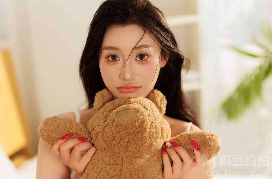 黑白模特
