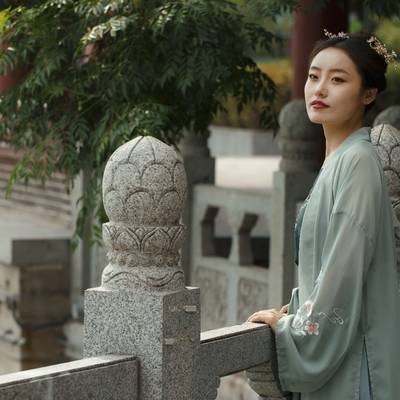 汉服模特