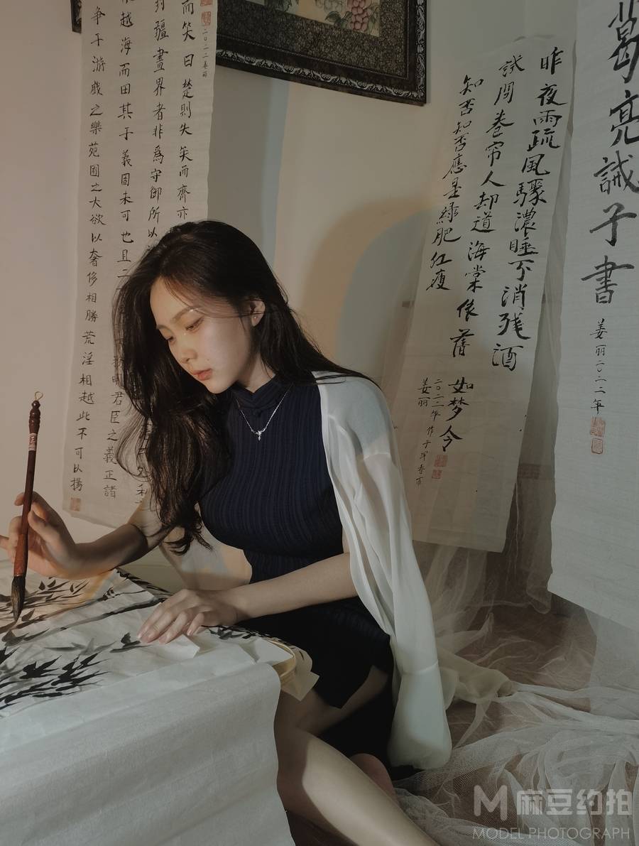 民国模特
