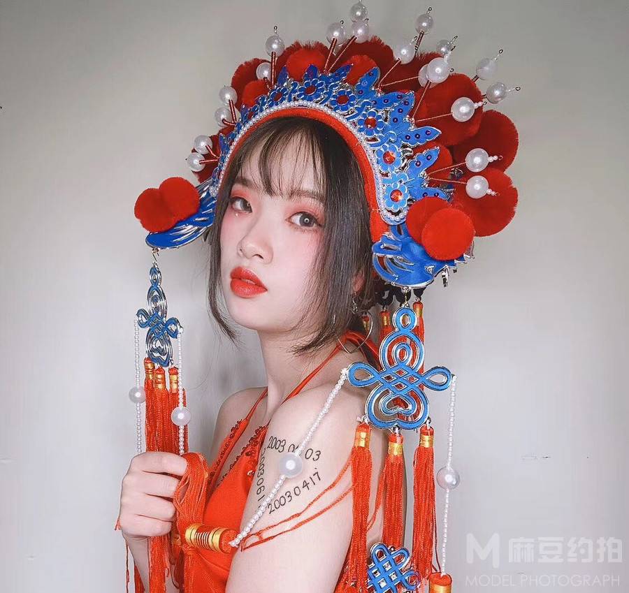妆容模特