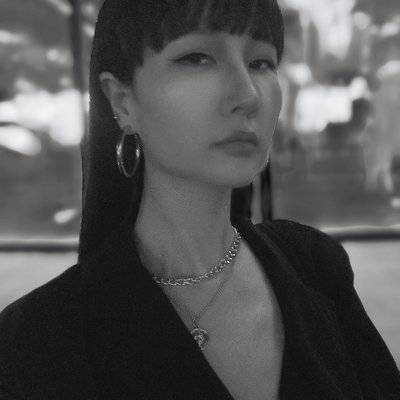 黑白模特