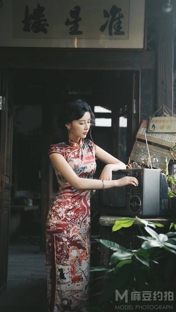 旗袍模特