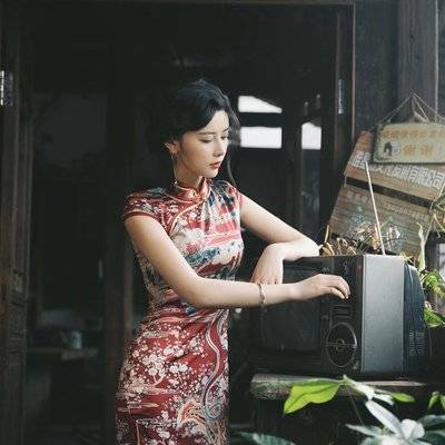 旗袍模特