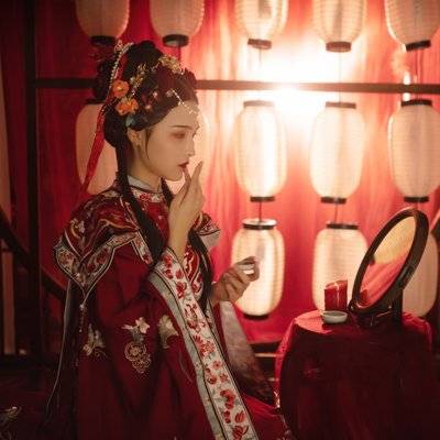 汉服模特