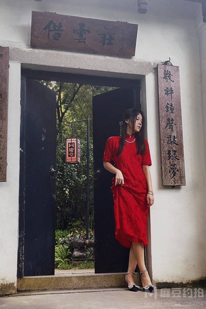 旗袍模特