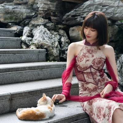 旗袍模特