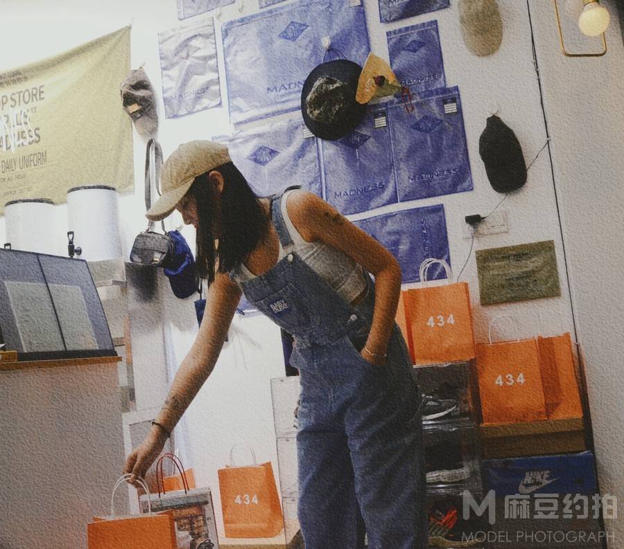 复古模特