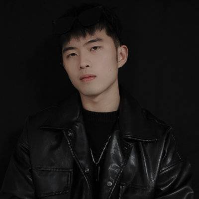 黑白模特