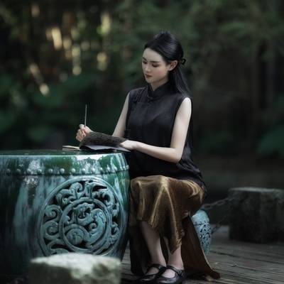 民国模特