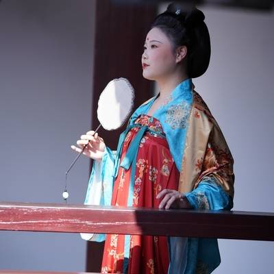 汉服模特