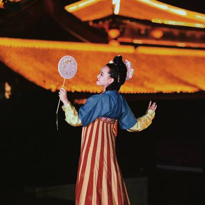 汉服模特