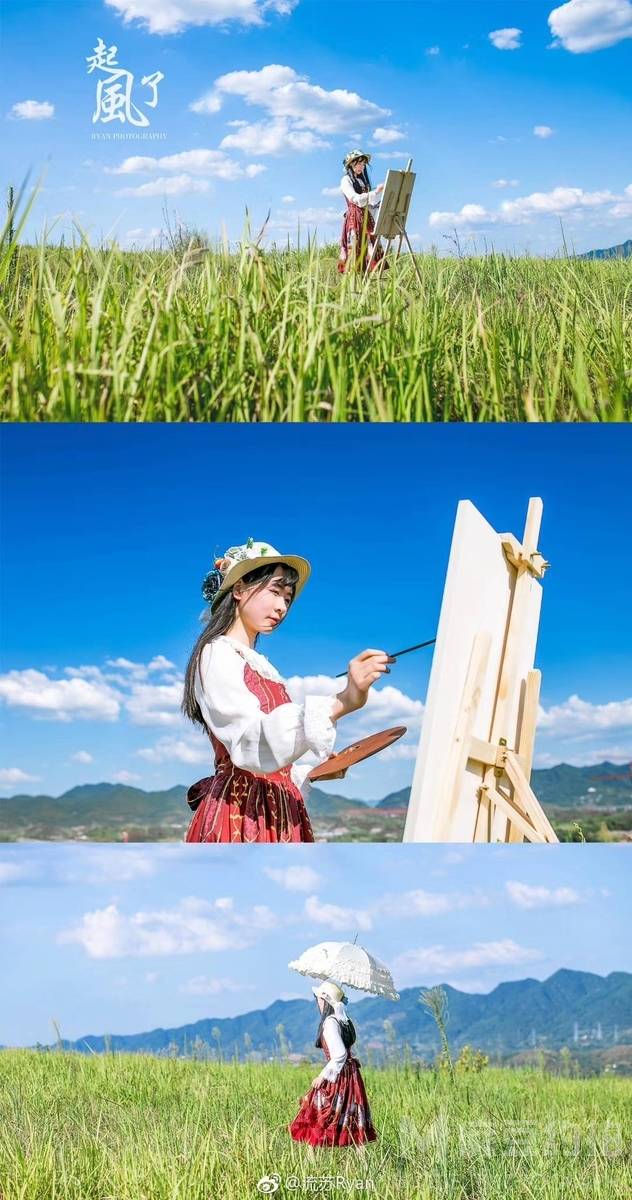 汉服模特