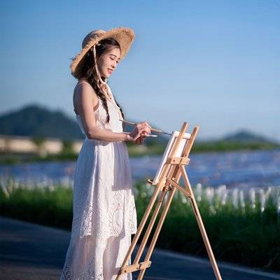 森系模特