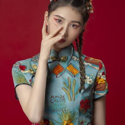 商务模特