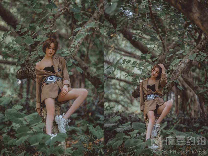 森系模特
