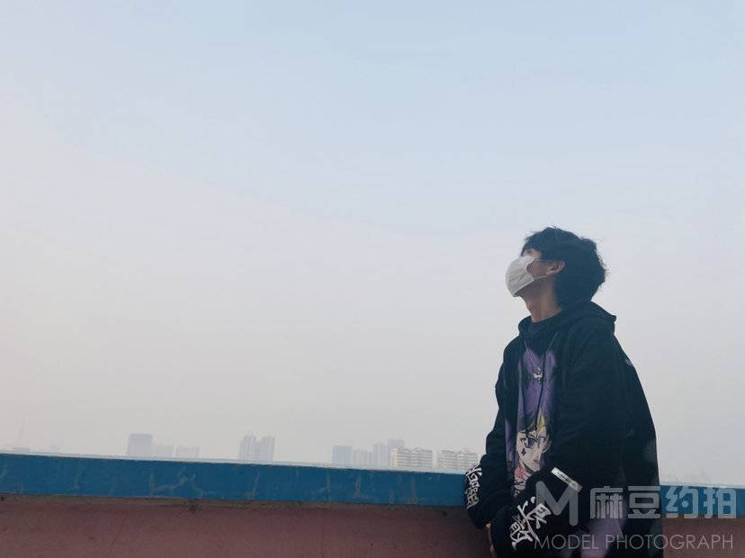 黑白模特