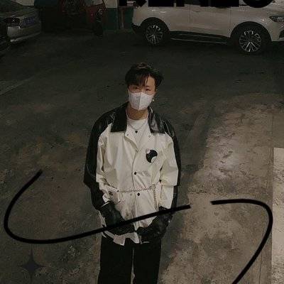 黑白模特