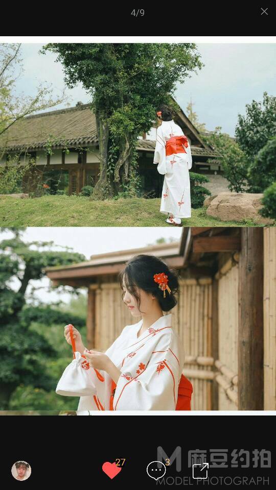 汉服模特
