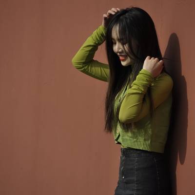 森系模特