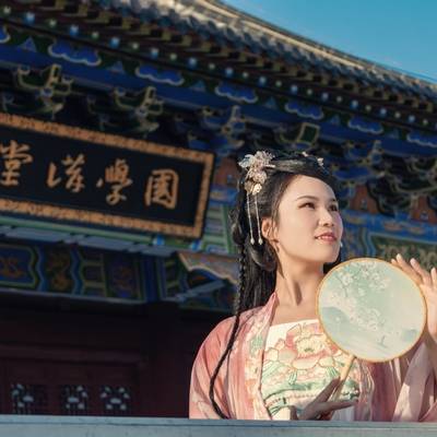 汉服模特