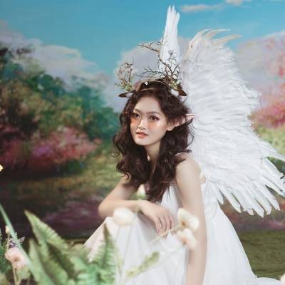 森系模特