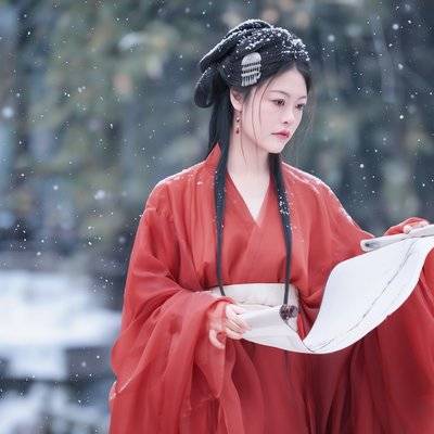 汉服模特