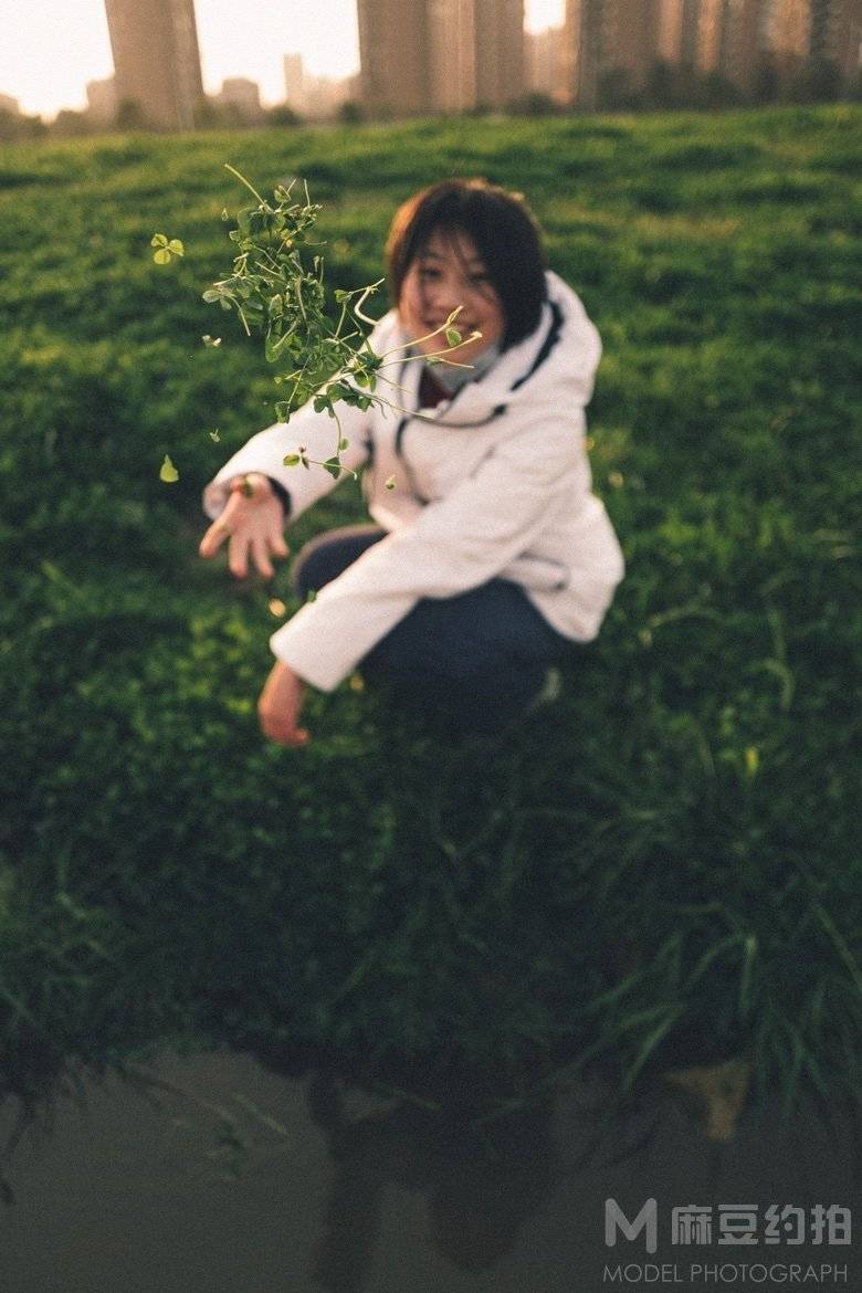 黑白模特