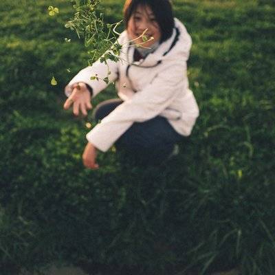 黑白模特