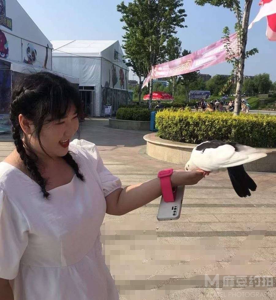 黑白模特