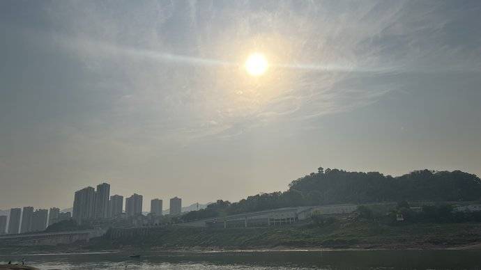 渝北两江新区大竹林江与城金海湾公园