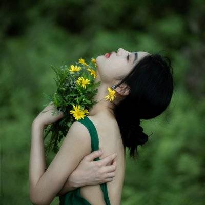 森系模特