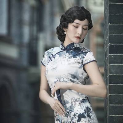 旗袍模特
