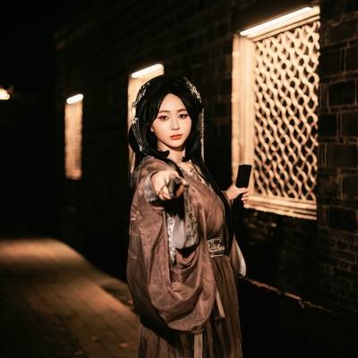 汉服模特
