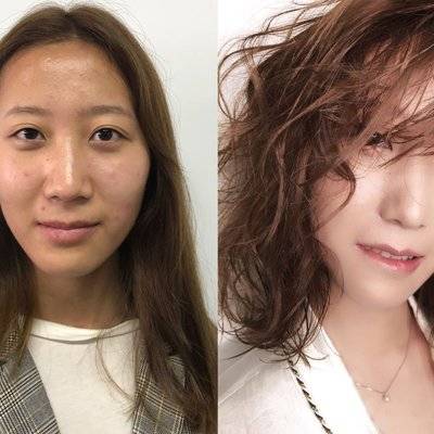 妆容模特