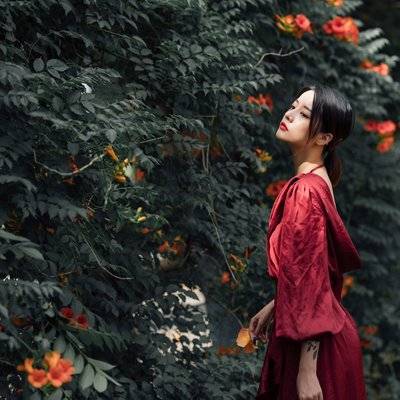 森系模特