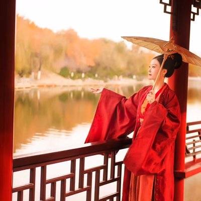 汉服模特