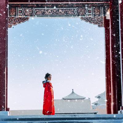汉服模特