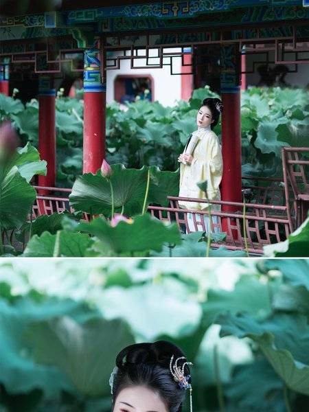 汉服模特