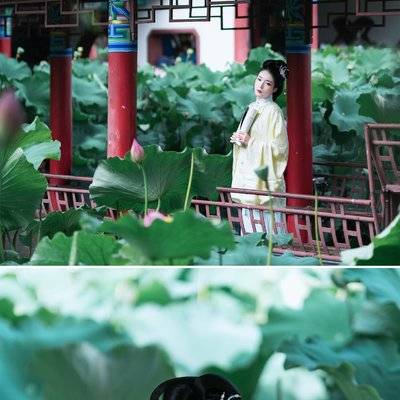 汉服模特