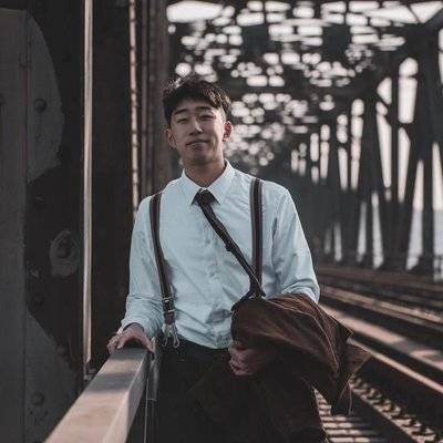 黑白模特