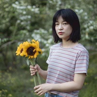 森系模特