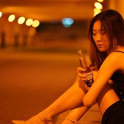 黑白模特
