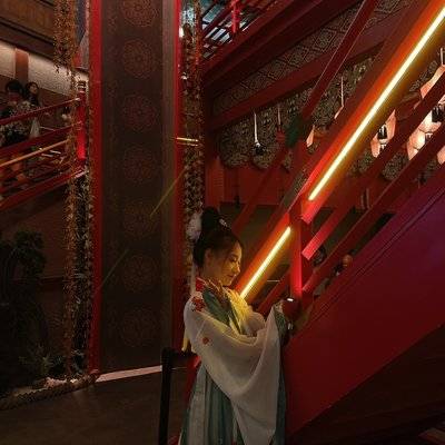 汉服模特