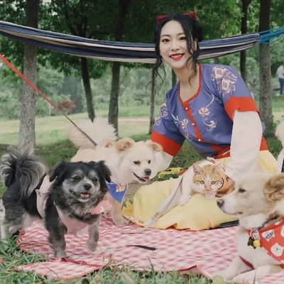 汉服模特