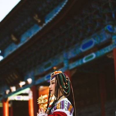 汉服模特