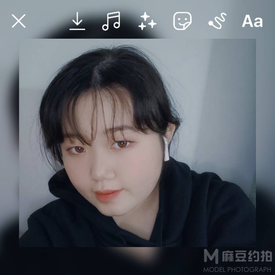 森系模特