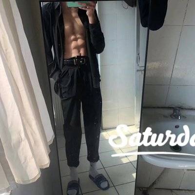 黑白模特