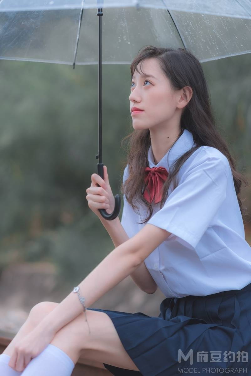 黑白模特